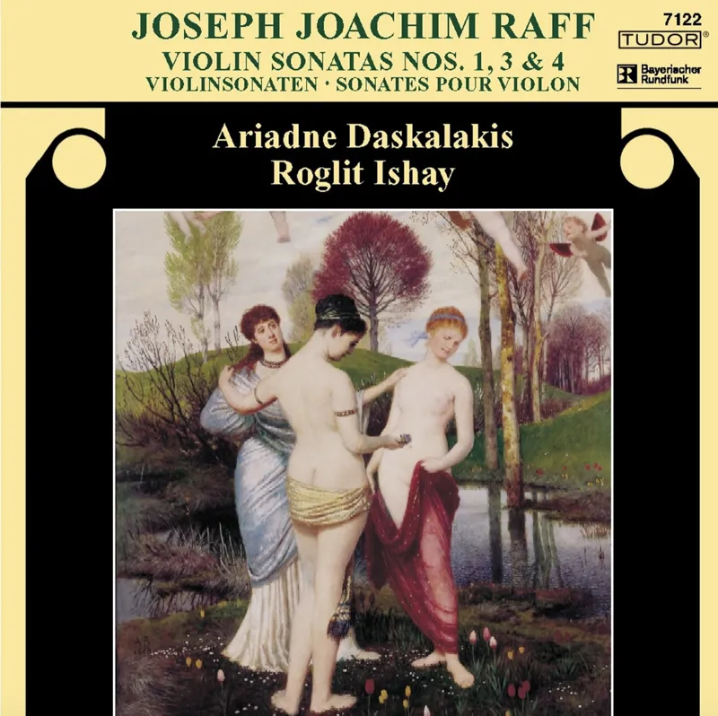 Joseph Joachim Raff Violin Sonatas 1,3,4 with Roglit Ishay, piano